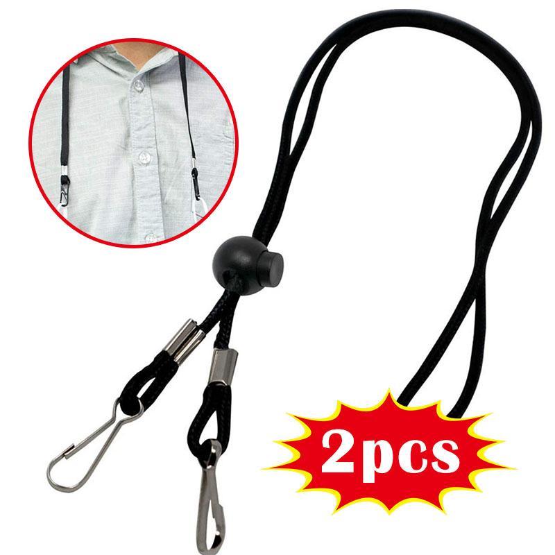 Lot de 2/5 cordons de protection faciale réglables