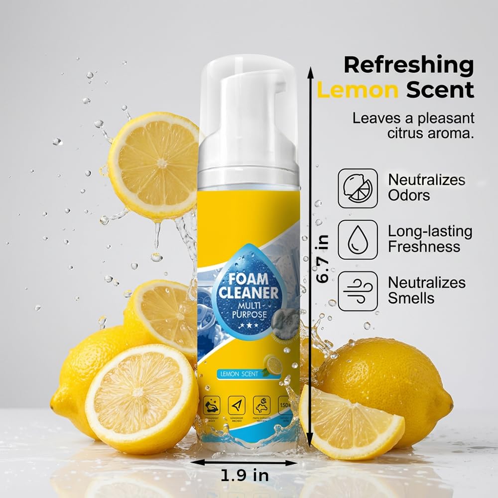 4-in-1 Multi-Enzyme Foam Spray Cleaner
