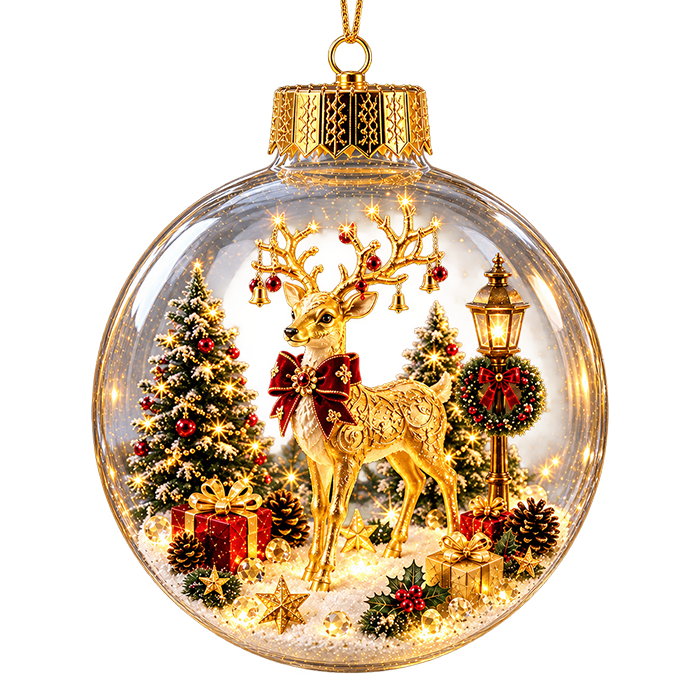 Amoroart Storylight Christmas Ornament
