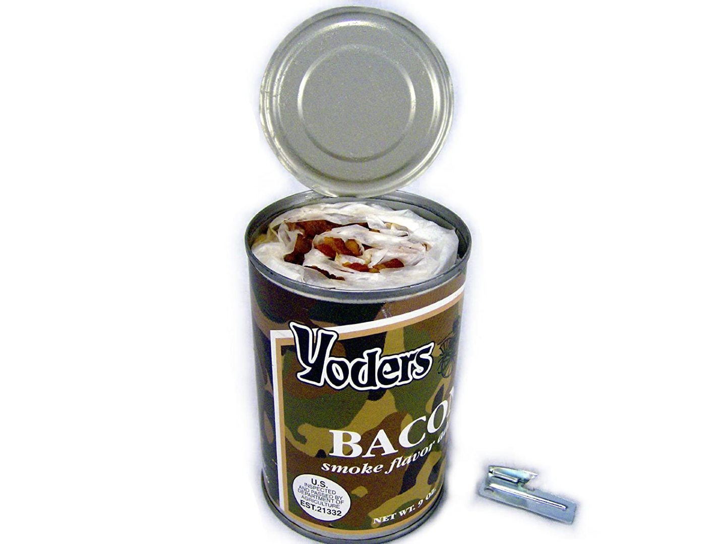 🥓YODERS BACON FULL CASE OF 12 CANS