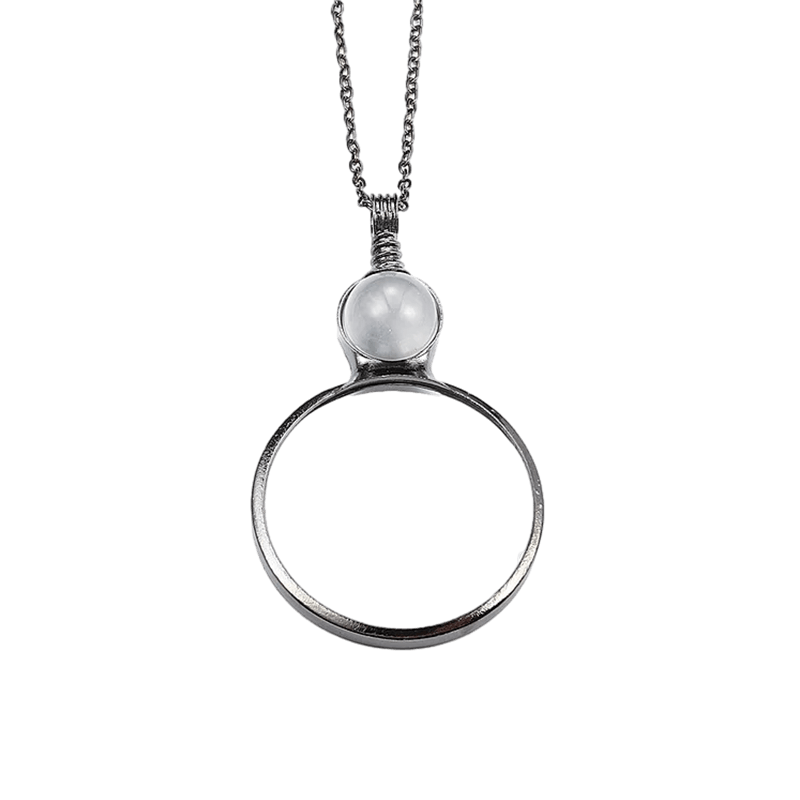 Joyhnny Magnifying Glass Necklace