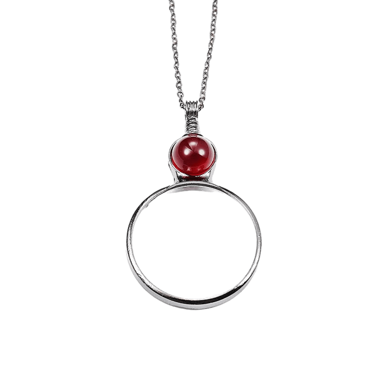 Joyhnny Magnifying Glass Necklace