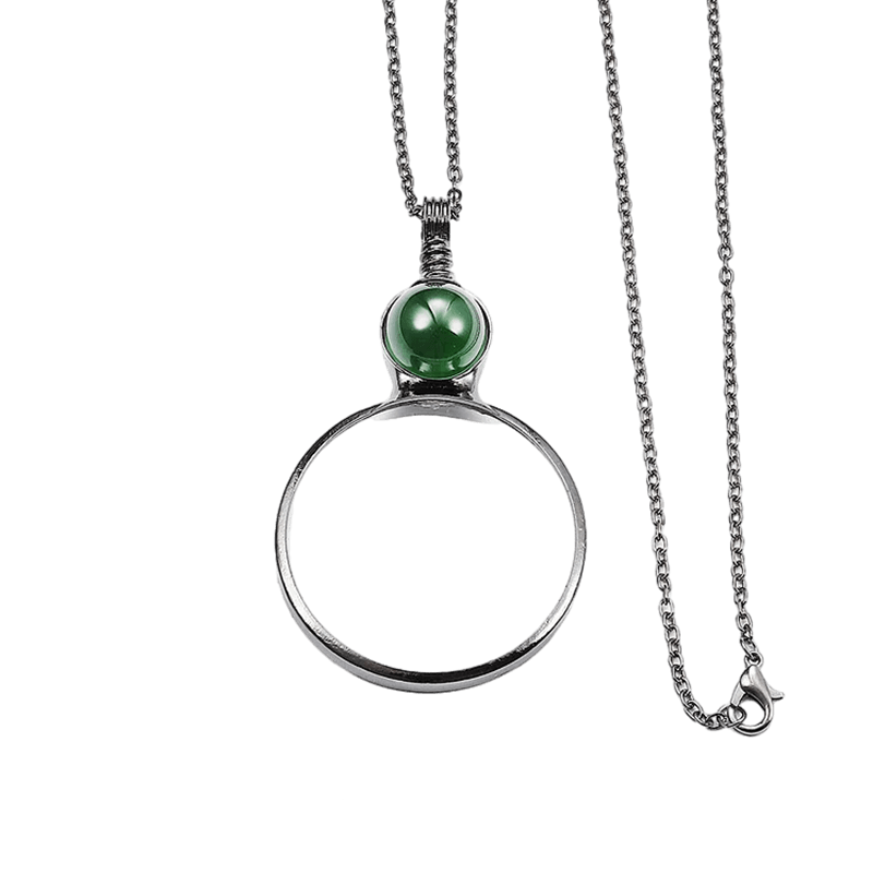 Joyhnny Magnifying Glass Necklace