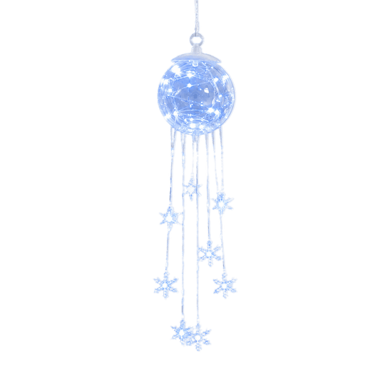 Amoroart™ Winterglow Snowflake Cascade
