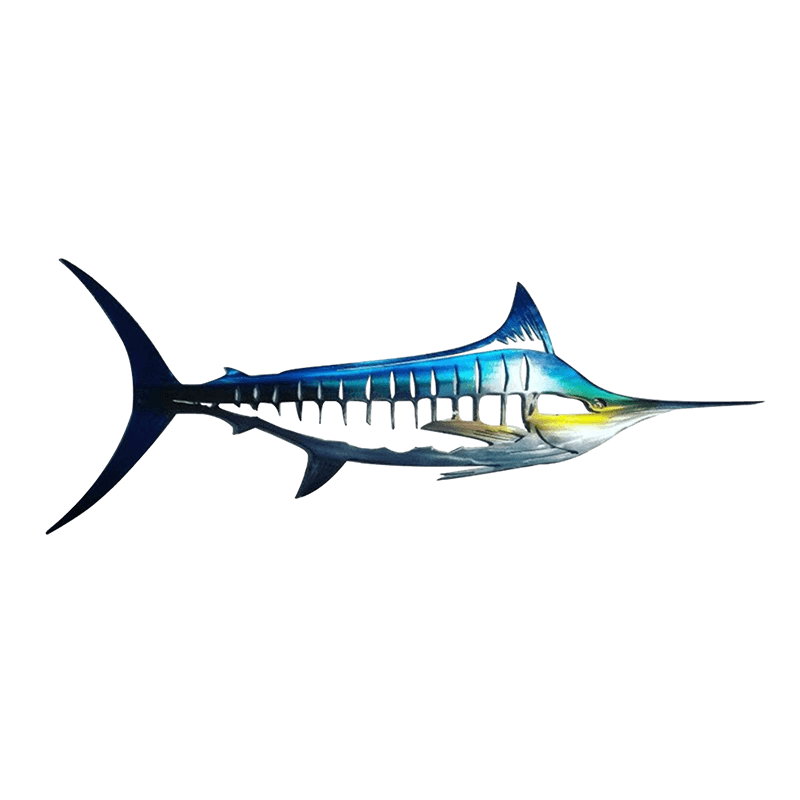 SheremArt Metall-Haifisch-Kunst