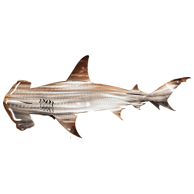 SheremArt Metall-Haifisch-Kunst