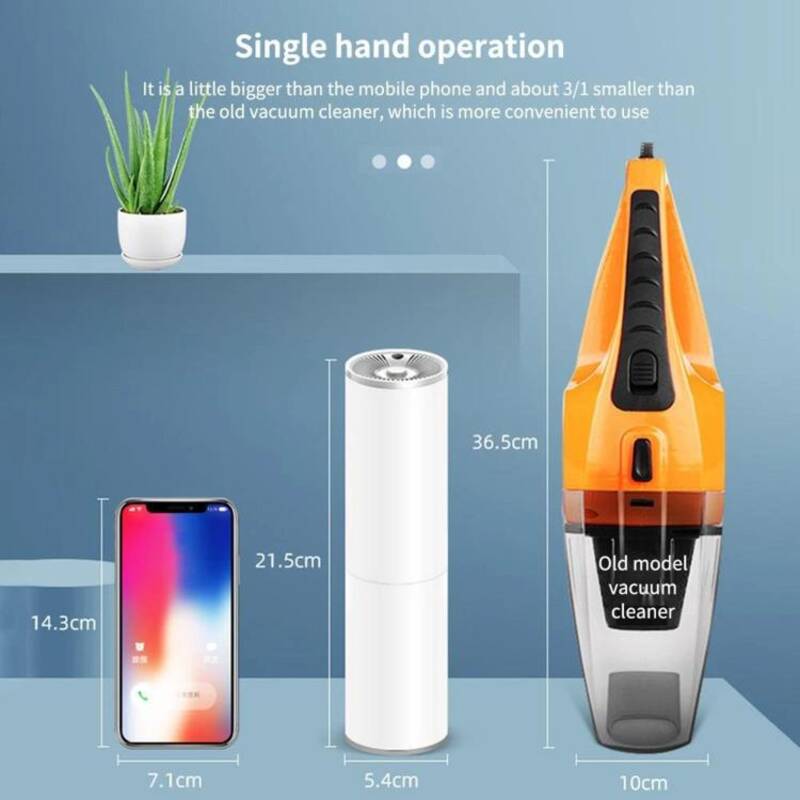 Aspirateur à main sans fil📢 50% DE RABAIS