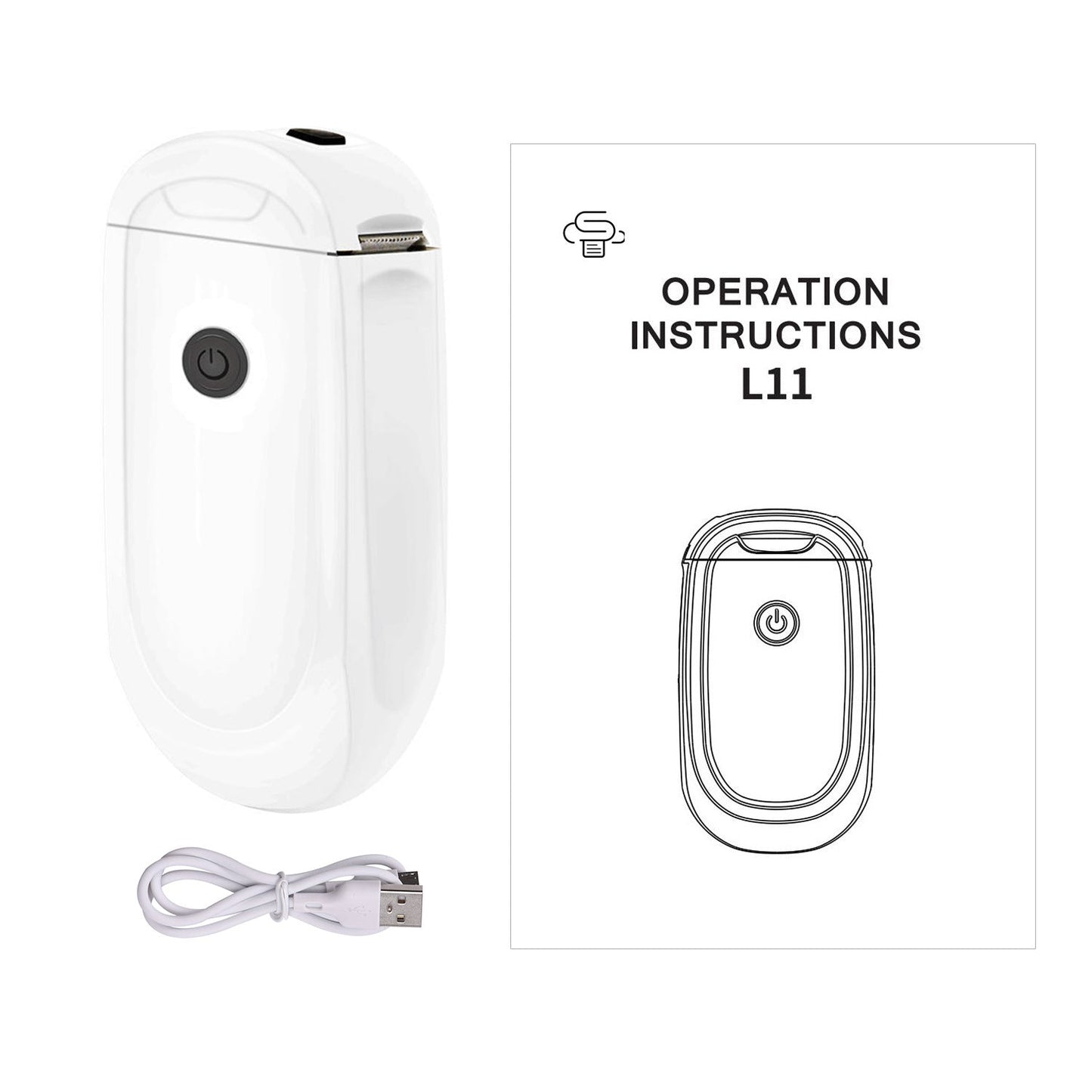 Mini imprimante d'étiquettes thermique sans fil Bluetooth
