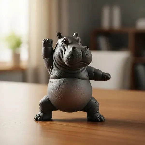 SheremArt Namaste Hippos