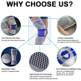 2 COLAPA™ Knee Compression Sleeves