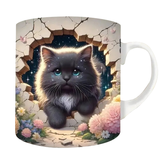 SheremArt CatDream 3D Tasse