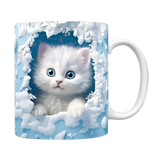SheremArt CatDream 3D Mug
