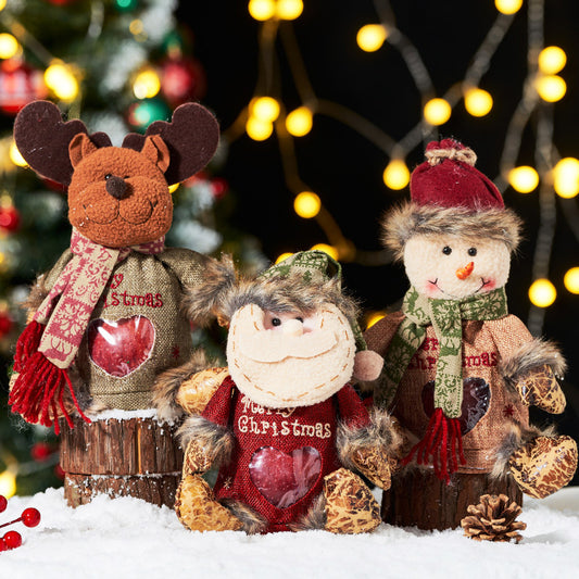 SheremArt Weihnachtsmann-Geschenktasche