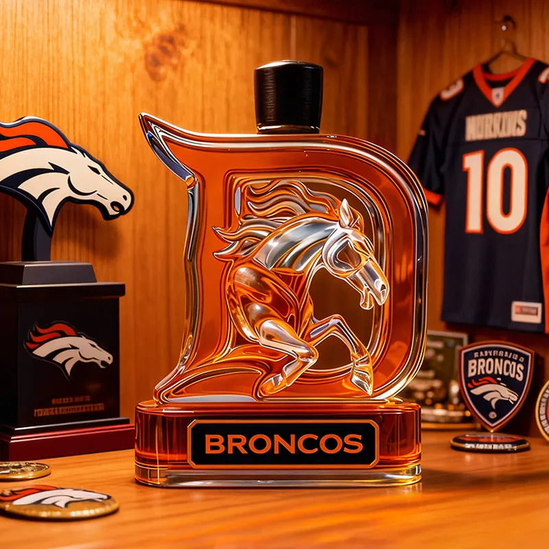Bouteille de whisky des Broncos de Denver