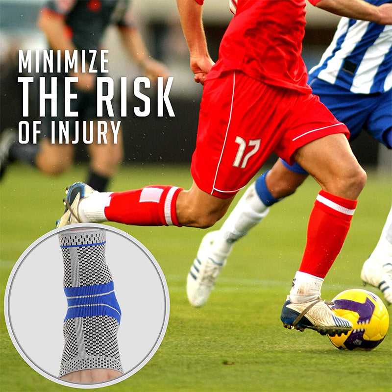 MODERATE - SPORT Knöchelkompressionsbandage mit viskoelastischen Polstern