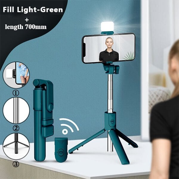 6 in 1 Wireless Bluetooth Selfie Stick