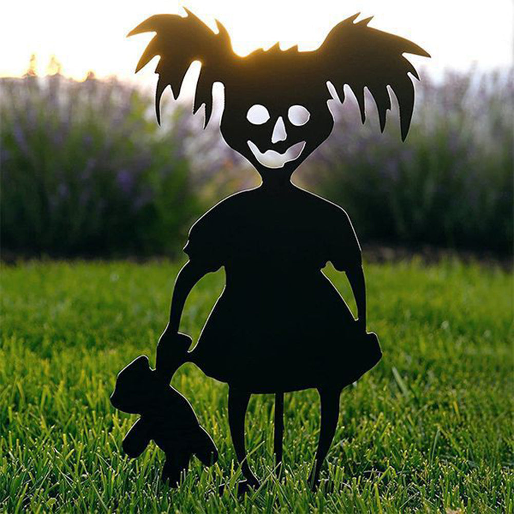 Mignons fantômes zombies - Art en métal