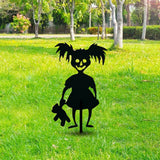 Cute Ghost Zombies - Metal Art