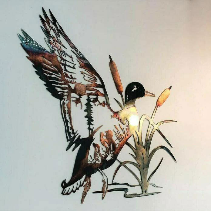 SheremArt Metall-Wandkunst Wilde Tiere