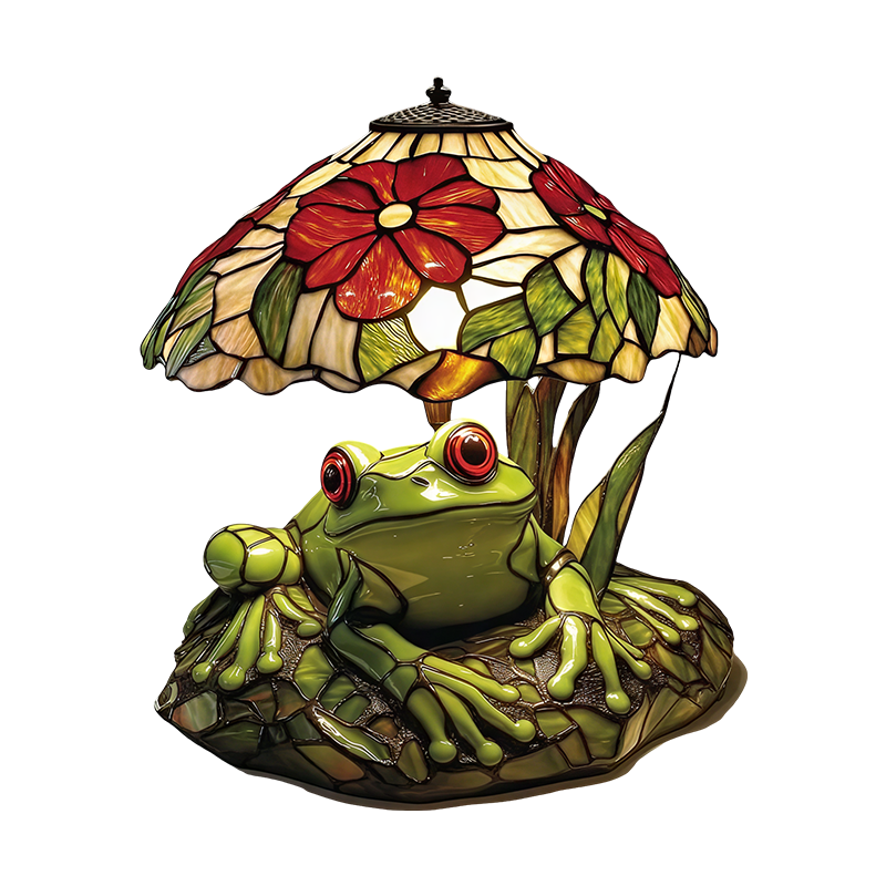 Esslyn Frog & Petal Lamp