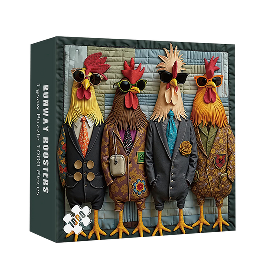 Puzzloom™ Coqs de Piste