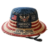 Zekear Liberty 250 Bucket Hat