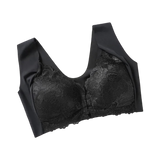 【50-110KG】Plus Size Push-Up Lace Front Closure Bra
