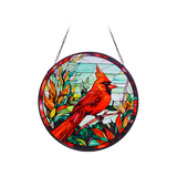 SheremArt Cardinal Suncatcher