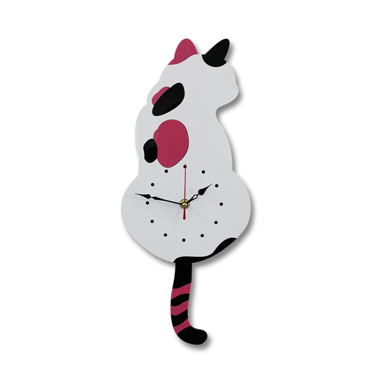SheremArt Wagging Clock Cat
