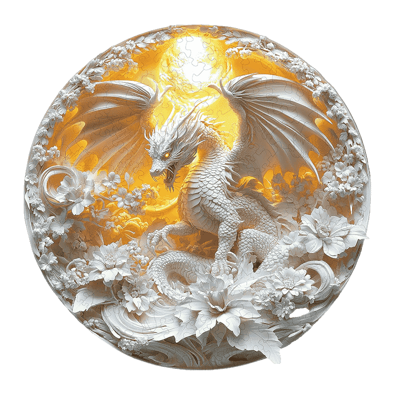 Puzzloom™ Dragon de Feu