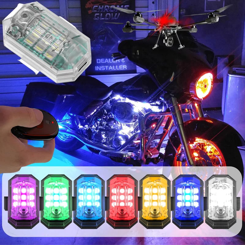 Kabellose LED-Stroboskoplampe mit hoher Helligkeit