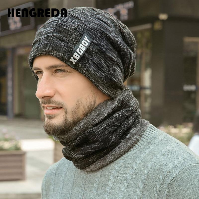 Wintermützen Schal Set