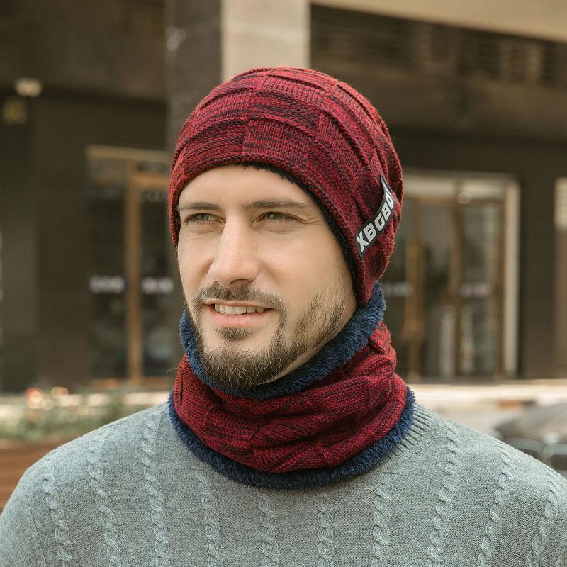 Wintermützen Schal Set