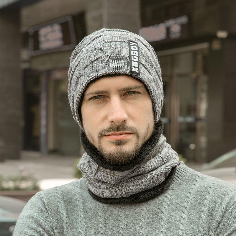 Wintermützen Schal Set
