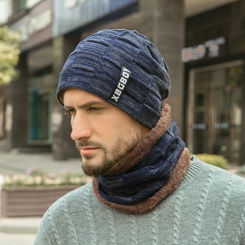 Wintermützen Schal Set
