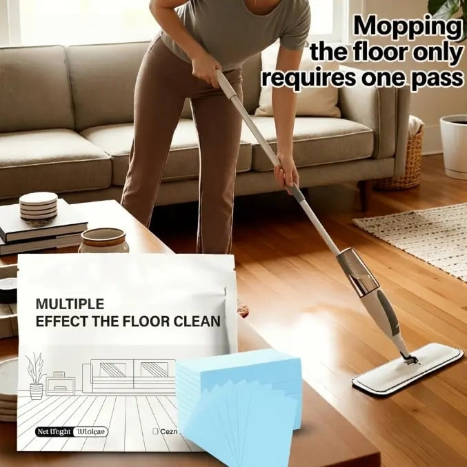 Multi-Effect Floor Cleaning Sheets