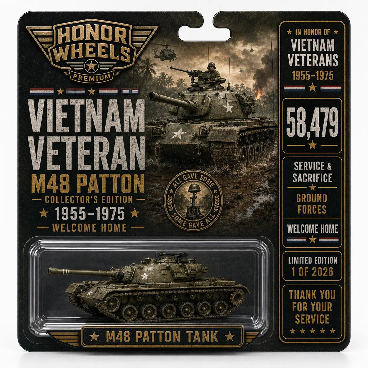 Vietnam Veteran Honor Wheels Collector’s Edition