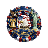 SheremArt Liberty Wreath