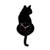 SheremArt Wagging Clock Cat