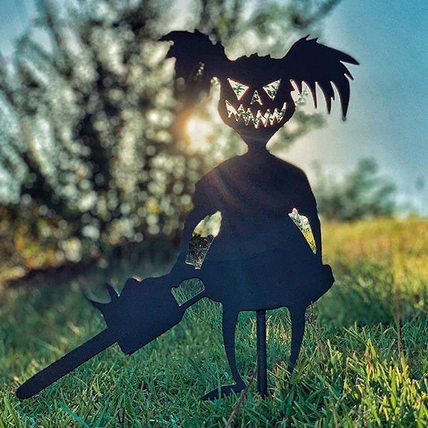 Mignons fantômes zombies - Art en métal