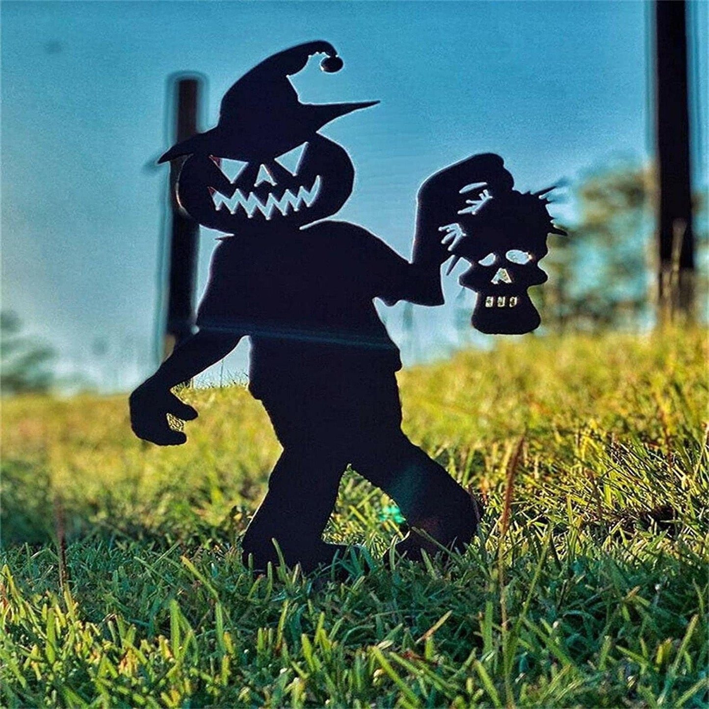 Mignons fantômes zombies - Art en métal