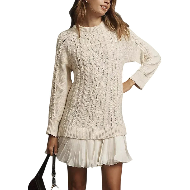 Zekear™ Mini Sweater Dress