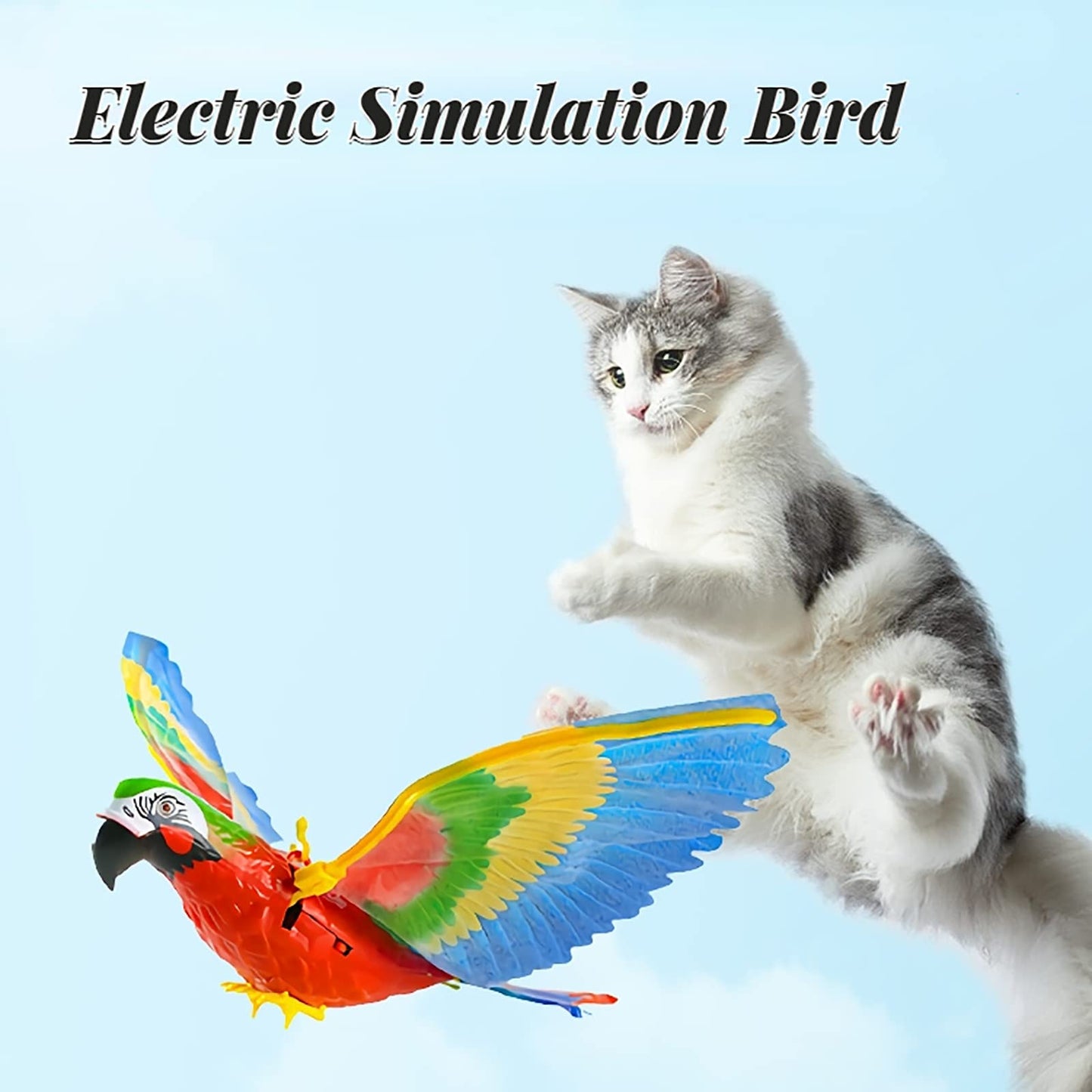 Jouet interactif pour oiseaux pour chats
