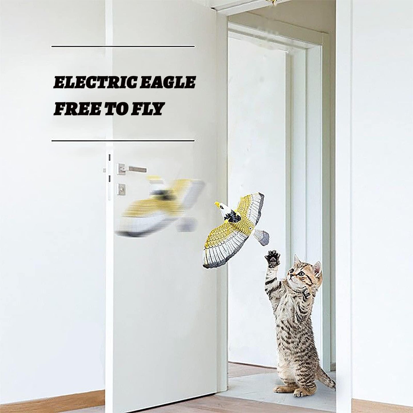 Jouet interactif pour oiseaux pour chats