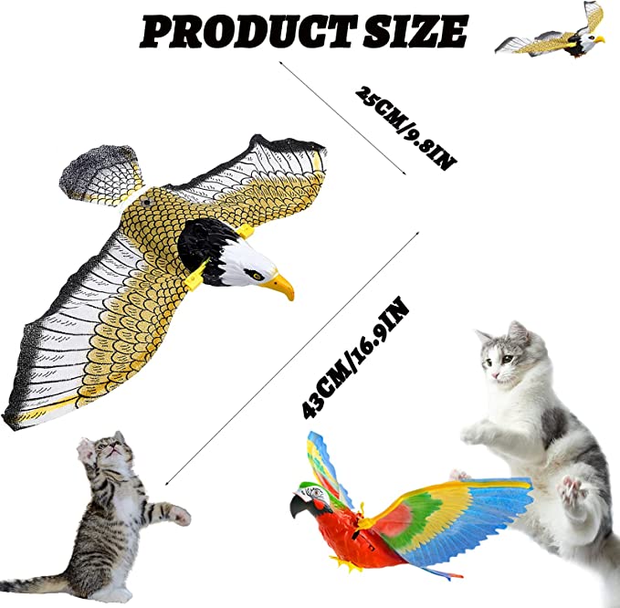 Jouet interactif pour oiseaux pour chats