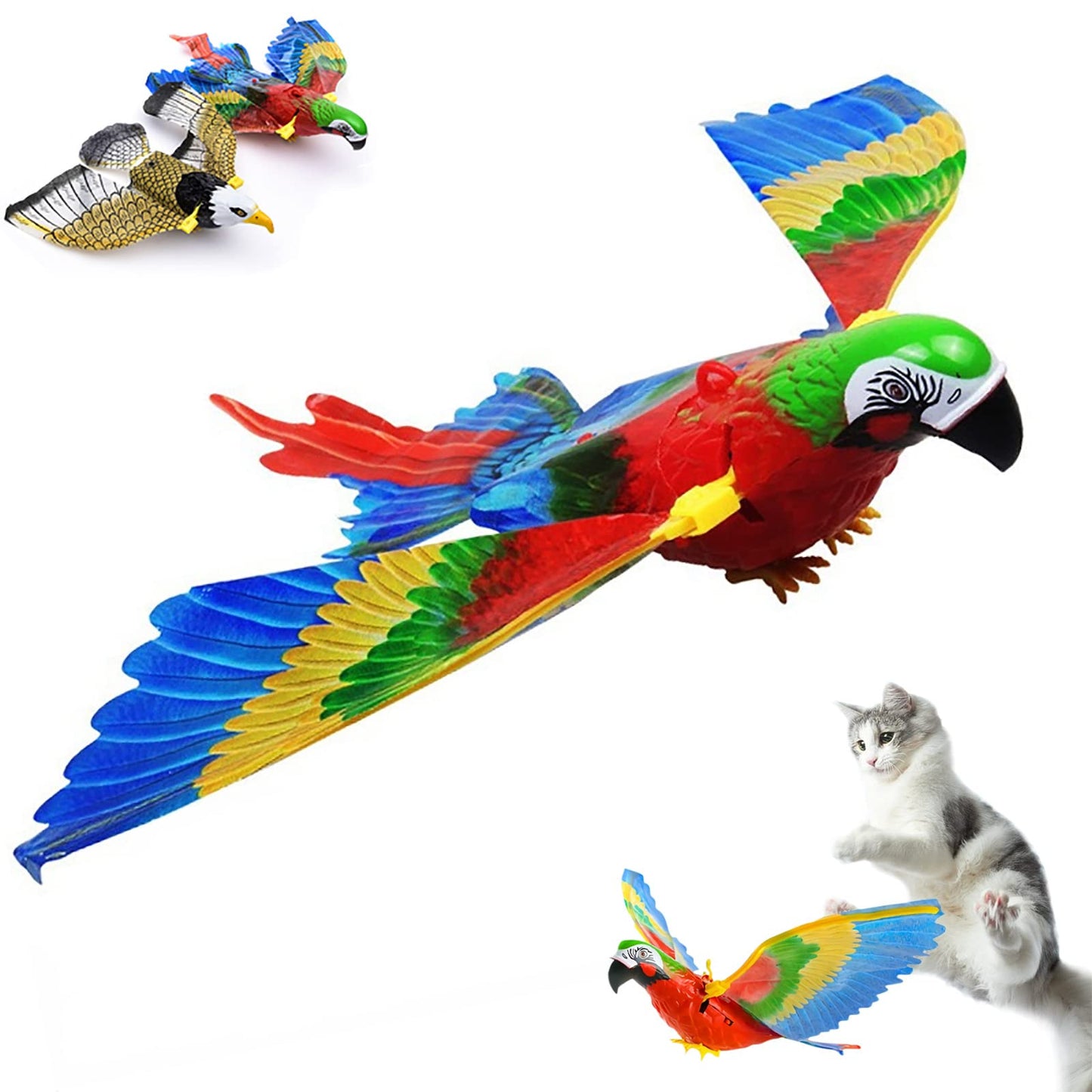 Jouet interactif pour oiseaux pour chats