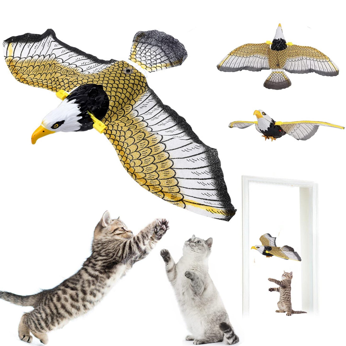 Jouet interactif pour oiseaux pour chats