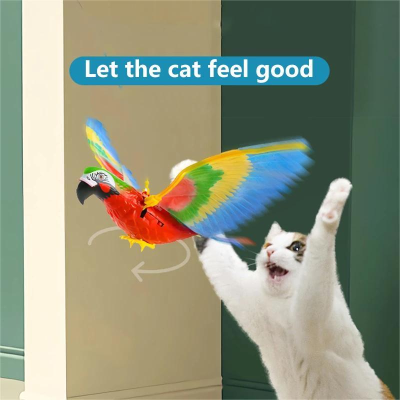 Jouet interactif pour oiseaux pour chats
