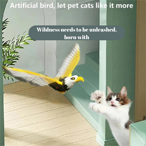 Jouet interactif pour oiseaux pour chats