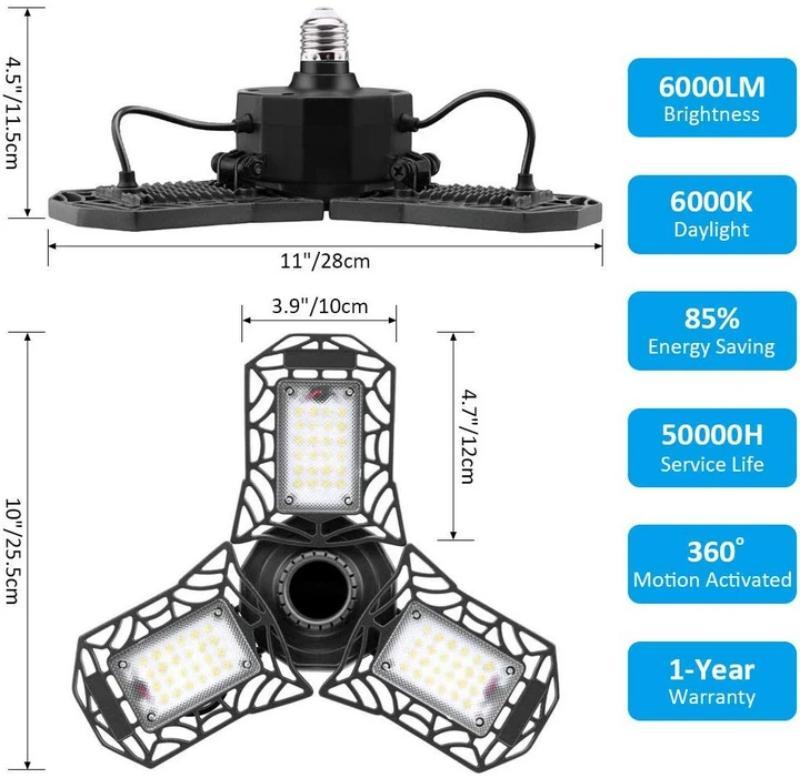 （2020 Upgraded)🔥High Quality Super bright LED Garage Lights